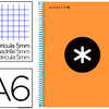 CAHIER SPIRALE LIDERPAPEL ANTA RTIK A6 200P 100G COUVERTURE REMBORDAE QUADRILLAGE 5MM COIL-LOCK COLORIS ORANGE FLUO CAHIER SPIRALE LIDERPAPEL ANTA RTIK A6 200P 100G COUVERTURE REMBORDAE QUADRILLAGE 5MM COIL-LOCK COLORIS ORANGE FLUO