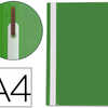 CHEMISE POLYPROPYLÈNE Q-CONNEC T LAMELLE 30F PORTE-ÉTIQUETTE HAUTEUR CHEMISE DOCUMENT PERFORÉ COLORIS VERT CHEMISE POLYPROPYLÈNE Q-CONNEC T LAMELLE 30F PORTE-ÉTIQUETTE HAUTEUR CHEMISE DOCUMENT PERFORÉ COLORIS VERT