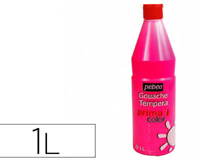 gouache-pabao-primacolor-liqui-de-inodore-onctueuse-application-facile-coloris-rouge-flacon-1000ml