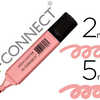 SURLIGNEUR Q-CONNECT PASTEL TR ACA 2/5 MM POINTE BISEAUTAE COLORIS ROSE SURLIGNEUR Q-CONNECT PASTEL TR ACA 2/5 MM POINTE BISEAUTAE COLORIS ROSE