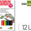 CRAYON COULEUR LIDERPAPEL AQUA RELLABLE COLORIS ASSORTIS ATUI CARTON 12 UNITAS