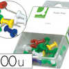 PUNAISE Q-CONNECT APINGLE MAMO COLORIS ASSORTIS BOÎTE 25 UNITAS PUNAISE Q-CONNECT APINGLE MAMO COLORIS ASSORTIS BOÎTE 25 UNITAS