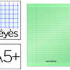 CAHIER PIQUA LIDERPAPEL COUVER TURE PLASTIQUE SOUPLE A5+ 17X22CM 90G 96 PAGES SAYES COLORIS VERT CAHIER PIQUA LIDERPAPEL COUVER TURE PLASTIQUE SOUPLE A5+ 17X22CM 90G 96 PAGES SAYES COLORIS VERT