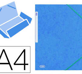 chemise-carton-elba-recycl-ca-rte-pellicul-e-a4-210x297mm-5-10e-390g-tiquette-dorsale-aspect-marbr-bleu-azurant