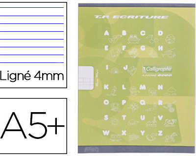 cahier-clairefontaine-maternel-le-couverture-carte-offset-17x22cm-32-pages-16-double-ligne-4mm-16-unies-90g-vert