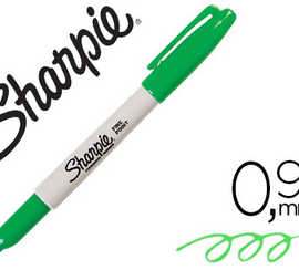 marqueur-sharpie-permanent-poi-nte-ogive-fine-0-9mm-seche-rapidement-coloris-vert