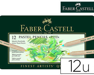 crayon-faber-castell-pitt-past-el-sec-pigments-premiere-qualita-mine-diametre-4-3mm-bo-te-matal-12-unitas