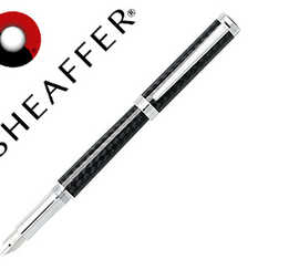 stylo-plume-sheaffer-intensity-corps-fibre-de-carbone-attributs-chrom-s