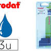 RECHARGE TAMPON TRODAT 4921 BL EU BLISTER 3 UNITAS RECHARGE TAMPON TRODAT 4921 BL EU BLISTER 3 UNITAS