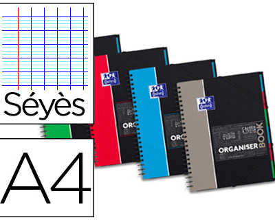 cahier-spirale-oxford-organise-r-book-optik-paper-couverture-pp-a4-160-pages-sayes-datachables-4-trous