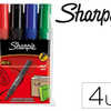MARQUEUR SHARPIE PERMANENT M15 POINTE OGIVE COULEURS ASSORTIES POCHETTE 4 UNITÉS MARQUEUR SHARPIE PERMANENT M15 POINTE OGIVE COULEURS ASSORTIES POCHETTE 4 UNITÉS