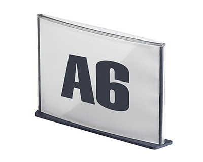 plaque-signalisation-paperflow-polystyrene-format-a6-coloris-anthracite