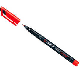 stylo-feutre-stabilo-ohp-pen-p-ermanent-pointe-fine-0-7mm-encre-indalabile-multi-supports-agrafe-coloris-rouge