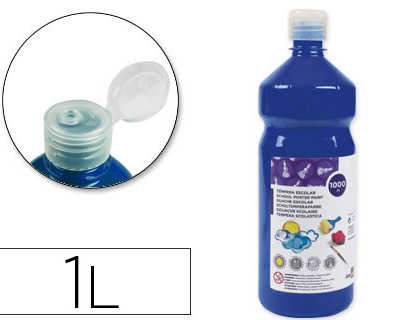 gouache-scolaire-liderpapel-li-quide-lavable-fermeture-s-curit-brillante-coloris-bleu-marine-1000ml