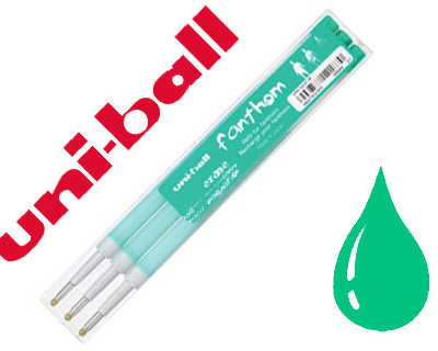 recharge-roller-uniball-fanthom-thermosensible-pointe-0-7mm-crire-gommer-r-crire-encre-gel-vert-set-3-unit-s