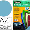 COUVERTURE FELLOWES GRAIN CUIR 250G FORMAT A4 COLORIS BLEU CLAIR PAQUET 100 UNITAS COUVERTURE FELLOWES GRAIN CUIR 250G FORMAT A4 COLORIS BLEU CLAIR PAQUET 100 UNITAS