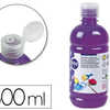 GOUACHE SCOLAIRE LIDERPAPEL LIQUIDE LAVABLE FERMETURE SÉCURITÉ BRILLANTE COLORIS VIOLET FLACON 500ML GOUACHE SCOLAIRE LIDERPAPEL LIQUIDE LAVABLE FERMETURE SÉCURITÉ BRILLANTE COLORIS VIOLET FLACON 500ML