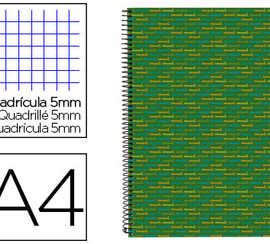 cahier-spirale-liderpapel-mult-ilider-a4-210x297mm-140f-80g-m2-quadrillage-5mm-micro-perfor-4-trous-coil-lock-vert
