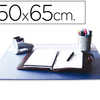 SOUS-MAIN Q-CONNECT SIMPLE PVC RABAT TRANSPARENT ANTISTATIQUE ANTI-REFLET ANTIDARAPANT 50X65CM COLORIS BLEU SOUS-MAIN Q-CONNECT SIMPLE PVC RABAT TRANSPARENT ANTISTATIQUE ANTI-REFLET ANTIDARAPANT 50X65CM COLORIS BLEU