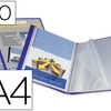 PROTEGE-DOCUMENTS LIDERPAPEL P ERSONNALISABLE KANGOUROU POLYPROPYLENE 20 POCHETTES FIXES A4 210X297MM COLORIS BLEU PROTEGE-DOCUMENTS LIDERPAPEL P ERSONNALISABLE KANGOUROU POLYPROPYLENE 20 POCHETTES FIXES A4 210X297MM COLORIS BLEU