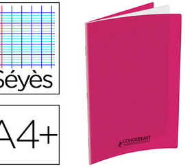 cahier-agraf-conqu-rant-polypropyl-ne-a4-24x32cm-48-pages-s-y-s-90g-coloris-rose