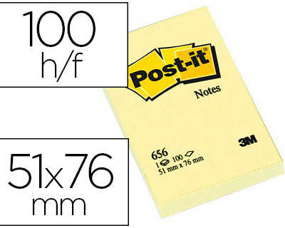 bloc-notes-post-it-656-51x76mm-100f-bloc-repositionnables-coloris-jaune