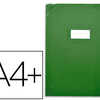 PROTÈGE-CAHIER ELBA PVC RABAT LUXE 22/100E PORTE-ÉTIQUETTE INCLUS ÉTIQUETTE 240X320MM COLORIS VERT FEUILLE PROTÈGE-CAHIER ELBA PVC RABAT LUXE 22/100E PORTE-ÉTIQUETTE INCLUS ÉTIQUETTE 240X320MM COLORIS VERT FEUILLE