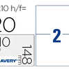 ÉTIQUETTE ADHÉSIVE AVERY ULTRA-RÉSISTANTE POLYÉTHYLÈNE BLANC IMPRESSION LASER 148X210MM BOÎTE 20 UNITÉS ÉTIQUETTE ADHÉSIVE AVERY ULTRA-RÉSISTANTE POLYÉTHYLÈNE BLANC IMPRESSION LASER 148X210MM BOÎTE 20 UNITÉS