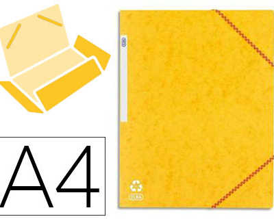 chemise-carton-elba-recycl-ca-rte-pellicul-e-a4-210x297mm-5-10e-390g-tiquette-dorsale-aspect-marbr-coloris-jaune
