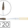 PINCEAU CLAOPÂTRE N°20 PETIT G RIS MALANGA BOIS FSC VERNIS PROTECTEUR PINCEAU CLAOPÂTRE N°20 PETIT G RIS MALANGA BOIS FSC VERNIS PROTECTEUR