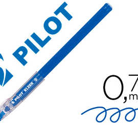 stylo-bille-pilot-kleer-encre-effacable-pointe-moyenne-coloris-bleu