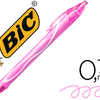 ROLLER BIC GELOCITY QUICK DRY ENCRE GEL POINTE 0.7MM COLORIS ROSE