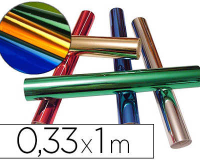 papier-adh-sif-m-tallis-0-33x1m-5-coloris-assortis-or-argent-rouge-bleu-vert-5-rouleaux