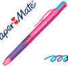 STYLO-BILLE PAPER MATE INKJY Q UATRO FUN NEW FRENCH CONNECTION MONO COULEUR POINTE MOYENNE 4 COULEURS CORPS ROSE STYLO-BILLE PAPER MATE INKJY Q UATRO FUN NEW FRENCH CONNECTION MONO COULEUR POINTE MOYENNE 4 COULEURS CORPS ROSE