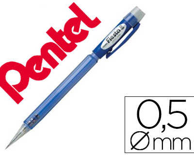 porte-mine-pentel-fiesta-ax125-rechargeable-0-5mm-base-antid-rapante-contient-2-mines-hb