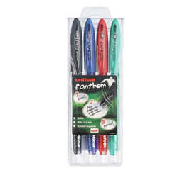 roller-uniball-fanthom-thermosensible-pointe-0-7mm-crire-gommer-r-crire-encre-gel-noir-bleu-rouge-vert-pochette-4u