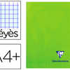 CAHIER PIQUA CLAIREFONTAINE MI MESYS COUVERTURE POLYPROPYLENE A4+ 24X32CM 96 PAGES 90G RAGLURE SAYES COLORIS VERT CAHIER PIQUA CLAIREFONTAINE MI MESYS COUVERTURE POLYPROPYLENE A4+ 24X32CM 96 PAGES 90G RAGLURE SAYES COLORIS VERT