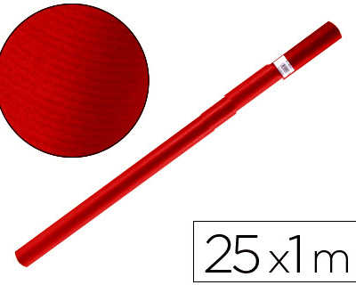 papier-kraft-liderpapel-1x25m-65g-m2-unicolore-rouge-cherry-rouleau
