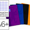 CARNET BROCHA OXFORD COUVERTUR E PELLICULAE LAVABLE SOUPLE 11X17CM 192 PAGES 90G 5X5MM COLORIS ASSORTIS CARNET BROCHA OXFORD COUVERTUR E PELLICULAE LAVABLE SOUPLE 11X17CM 192 PAGES 90G 5X5MM COLORIS ASSORTIS