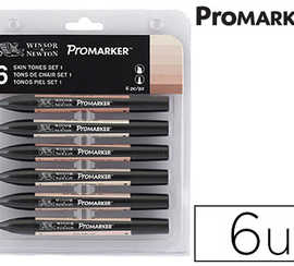 marqueur-professionnel-w-n-promarker-double-pointe-teintes-chair-ivoire-amande-satin-mastic-corail-p-che-set-6-unit-s