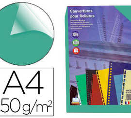 couverture-exacompta-forever-grain-cuir-270g-format-a4-coloris-vert-fonc-paquet-100-unit-s