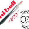 ROLLER UNIBALL JET STREAM SPORT SXN150R POINTE RÉTRACTABLE 0.7MM ÉCRITURE MOYENNE ENCRE GEL COULEUR ROUGE