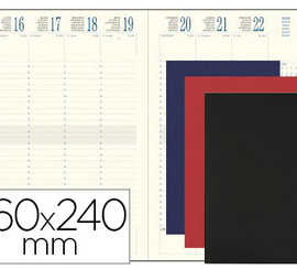 agenda-exacompta-gobi-eurotime-24-plastique-janvier-d-cembre-1-semaine-2-pages-160x240mm-coloris-assortis