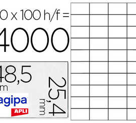 atiquette-adhasive-apli-agipa-multi-usage-48-5x25-4mm-toute-imprimante-bo-te-4000-unitas