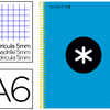 CAHIER SPIRALE LIDERPAPEL ANTA RTIK A6 200P 100G COUVERTURE REMBORDAE QUADRILLAGE 5MM COIL-LOCK COLORIS BLEU CAHIER SPIRALE LIDERPAPEL ANTA RTIK A6 200P 100G COUVERTURE REMBORDAE QUADRILLAGE 5MM COIL-LOCK COLORIS BLEU