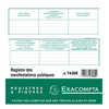 REGISTRE PIQUA EXACOMPTA OBJET S MOBILIERS MANIFESTATIONS PUBLIQUES 320X190MM 80 PAGES REGISTRE PIQUA EXACOMPTA OBJET S MOBILIERS MANIFESTATIONS PUBLIQUES 320X190MM 80 PAGES
