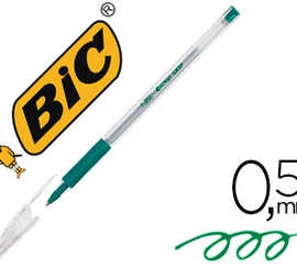 stylo-bille-bic-cristal-grip-a-criture-moyenne-0-5mm-encre-classique-bille-indaformable-capuchon-couleur-encre-vert