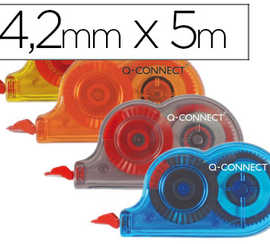 correcteur-q-connect-davidoir-mini-ruban-4-2mmx5m-application-frontale-raacriture-immadiate-coloris-assortis-bo-te-28u