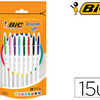 STYLO-BILLE BIC CRISTAL UP ENC RE EASY GLIDE POINTE 1.2MM COLORIS FUN + CLASSIQUE DOYPACK DE 15 UNITAS STYLO-BILLE BIC CRISTAL UP ENC RE EASY GLIDE POINTE 1.2MM COLORIS FUN + CLASSIQUE DOYPACK DE 15 UNITAS