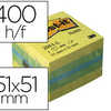 BLOC-NOTES POST-IT MINIS 51X51 MM 400F REPOSITIONNABLES COLORIS RÊVE BLOC-NOTES POST-IT MINIS 51X51 MM 400F REPOSITIONNABLES COLORIS RÊVE